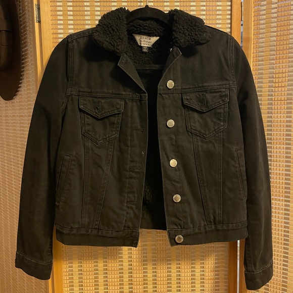Black Denim Jacket - Picture 1 of 5